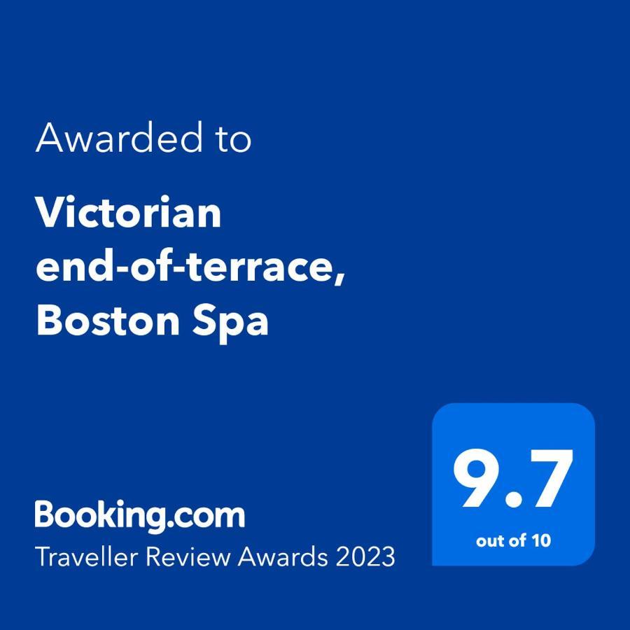 Victorian End-Of-Terrace, Boston Spa Exterior foto